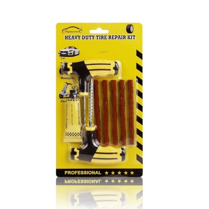 Bicycle Repair Kit - Noodbandenreparatieset voor auto's, motorfietsen en e-bikes