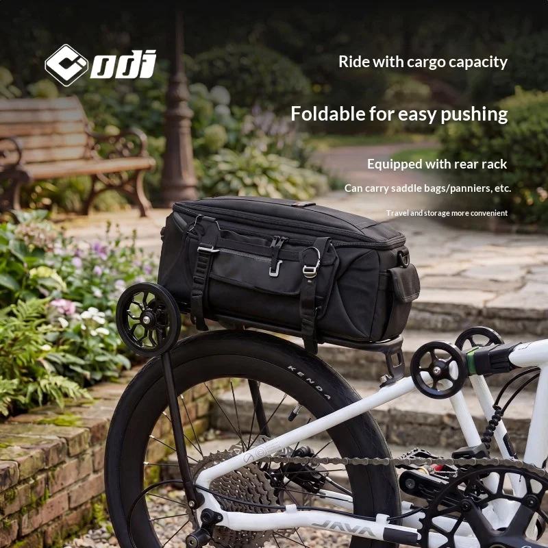 Bike Cargo Rack - Brompton Vouwfiets Achterdrager - CNC Aluminium