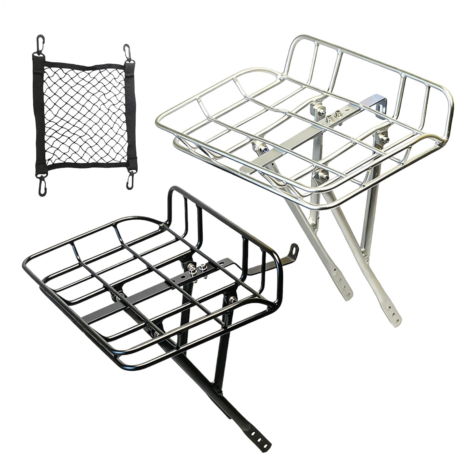Bike Cargo Rack - Fietsmand met snelle ontgrendeling, grote capaciteit,