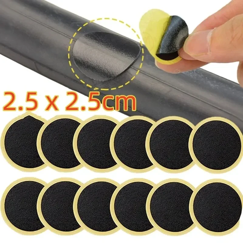 Bicycle Repair Kit - 10/20/30/50PCS lijmvrije fietsbandpatches snelle reparatieset -