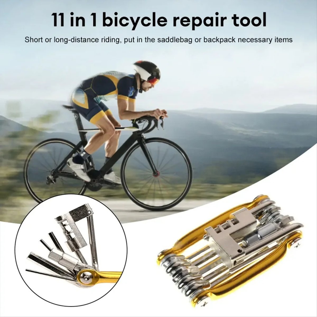 ABPF 11-in-1 Fiets Multirepara - Bicycle Repair Kit recensie en prijs