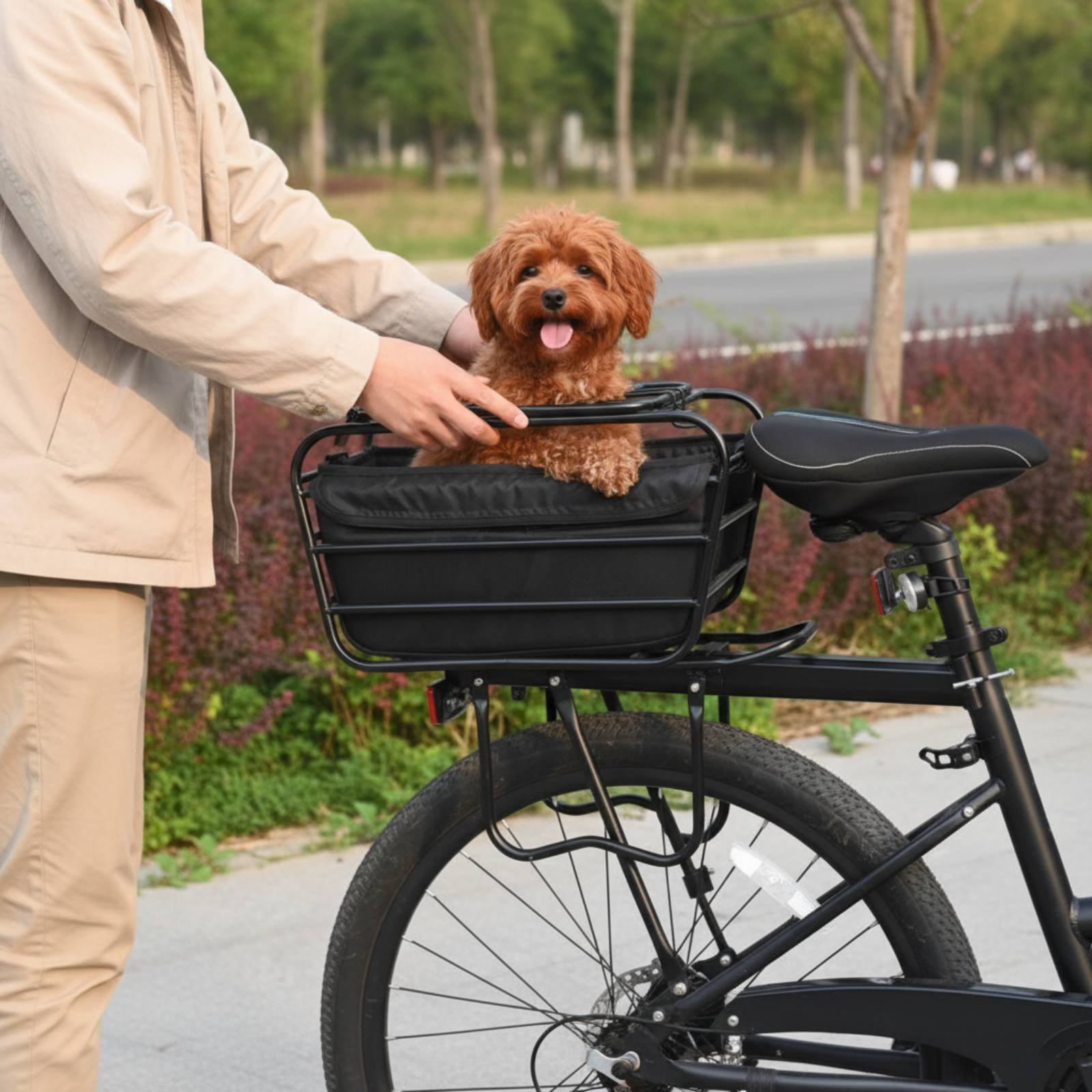 Fietsmand voor honden, stevige - Bike Cargo Rack recensie en prijs