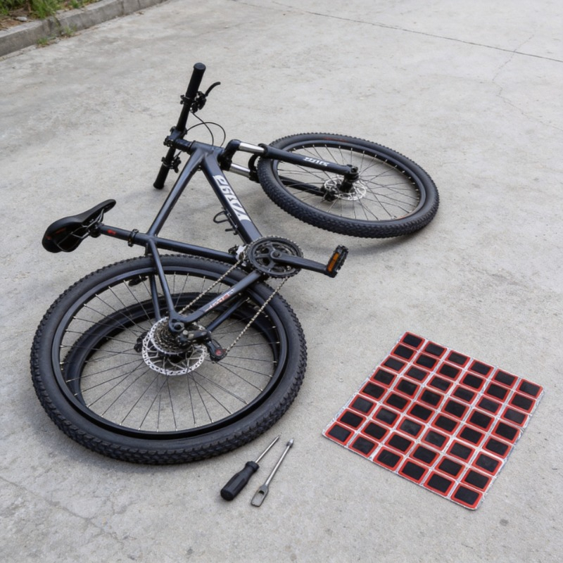 25mm Fiets Rubberen Lekplakker - Bicycle Repair Kit recensie en prijs
