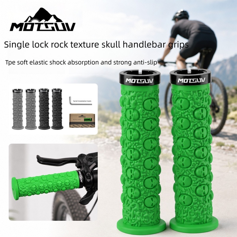 Fietsstuurgrepen, Skull Lock-O - Cycling Hand Gear recensie en prijs