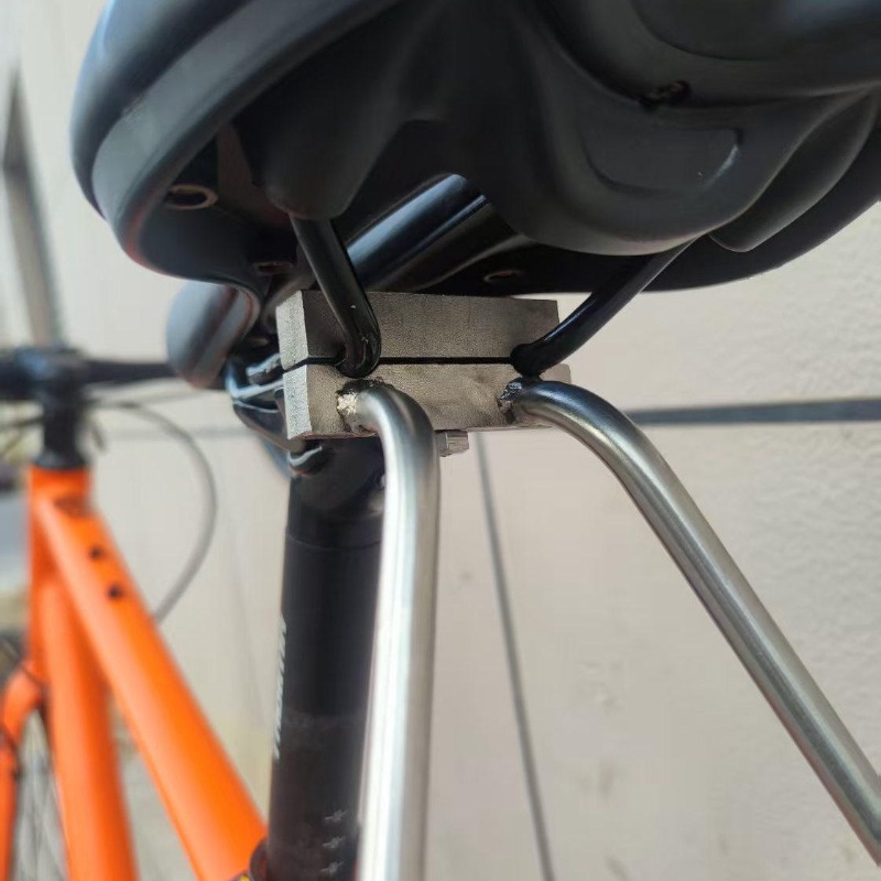 Roestvrijstalen fietsachterdra - Bike Cargo Rack recensie en prijs