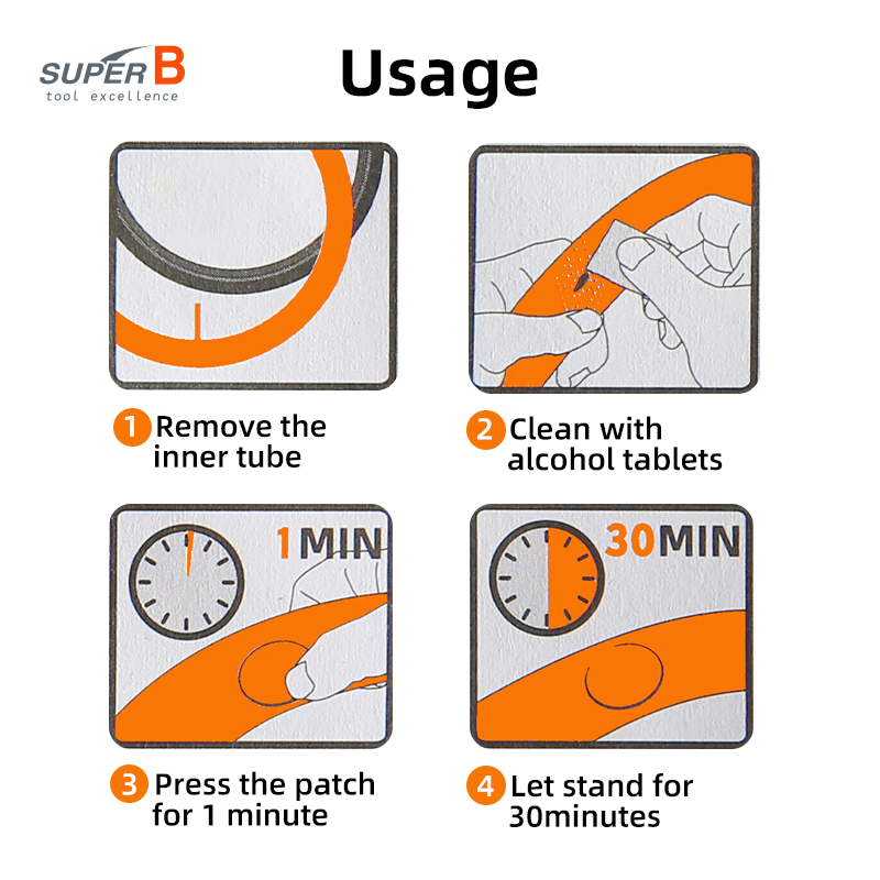 Super B Tb-1118 6 Stuks Fietsr - Bicycle Repair Kit recensie en prijs