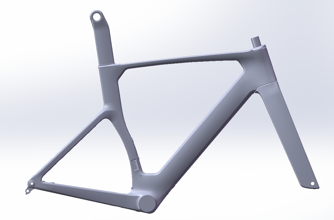 Ultralicht carbon aero racefie - Carbon Bike Frame recensie en prijs