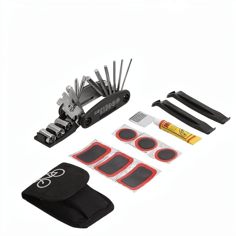 Draagbare fietsreparatieset, m - Road Cycling Essential Gear recensie en prijs