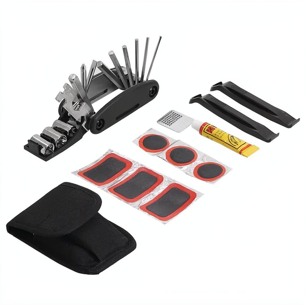 Draagbare fietsreparatieset, m - Road Cycling Essential Gear recensie en prijs