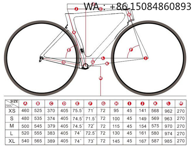 Op maat gemaakt volledig carbo - Carbon Bike Frame recensie en prijs